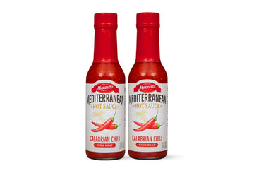 Mezzetta Mediterranean Calabrian Chili Hot Sauce, Hot Heat | Non-GMO, Gluten Free, Vegan | 5 Fluid Ounce Jar (Pack of 2)