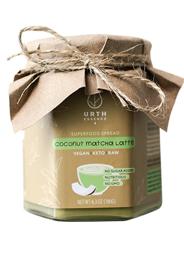 Urth Essence Coconut Spread Sugar Free Spread | Organic Coconut butter spread | A Healthy Spread and Treat for Adults and Kids |