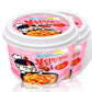 Yopokki Buldak Tteokbokki Instant Rice Cake Snack, 2 Count Pack, Cheese Flavor, Korean ???