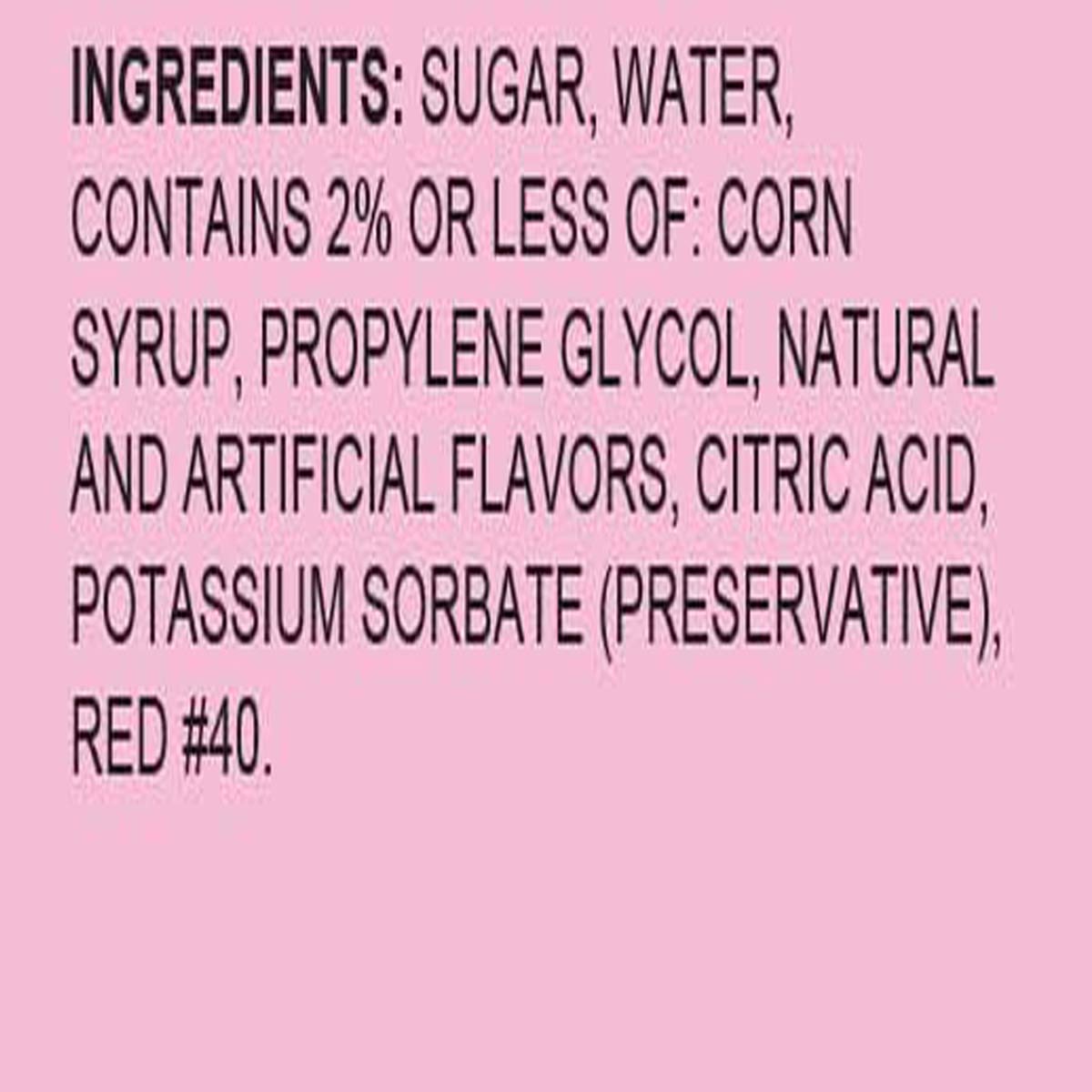 Hypothermias Pink Cotton Candy Ready To Use Gallon (128 Fl. Oz) Hawaiian Snow Cone Flavors Syrup - Shaved Ice, 100% Pure Cane Su