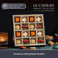 Laumiere Gourmet Fruits - Le Cadeau Parfait Collection Square (16 Pcs) - Gift Dried Fruits And Nuts Basket - Gluten Free - No Ad