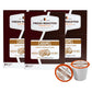 Fresh Roasted Coffee Decaf Caramel Flavored Coffee Pods, 72 Count, Pack of 3