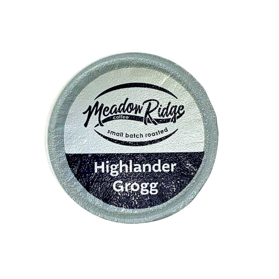 Meadow Ridge Coffee Highlander Grogg 100% Arabica Coffee Single Serve Cups - 24 Count