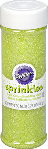 Wilton Sparkling Sugar Decorating Sprinkles, 5.25 Oz., Light Green