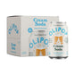 OLIPOP Prebiotic Soda Pop  Cream Soda  Prebiotics  Botanicals  Plant Fiber  12 fl oz (4 Cans)