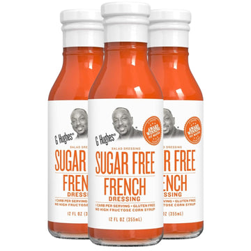 G Hughes Sugar Free French Style Dressing - Sugar Free French Dressing, French Dressing For Salad, Gluten Free French Salad Dres