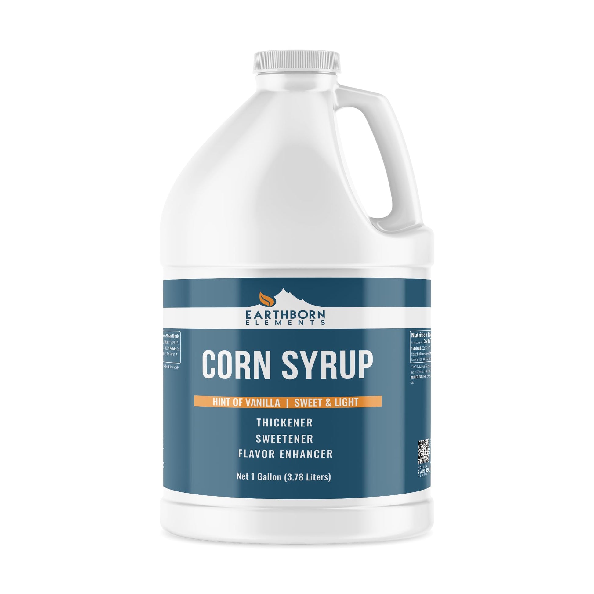 Earthborn Elements Corn Syrup Light Syrup with Vanilla, 1 Gallon Jug