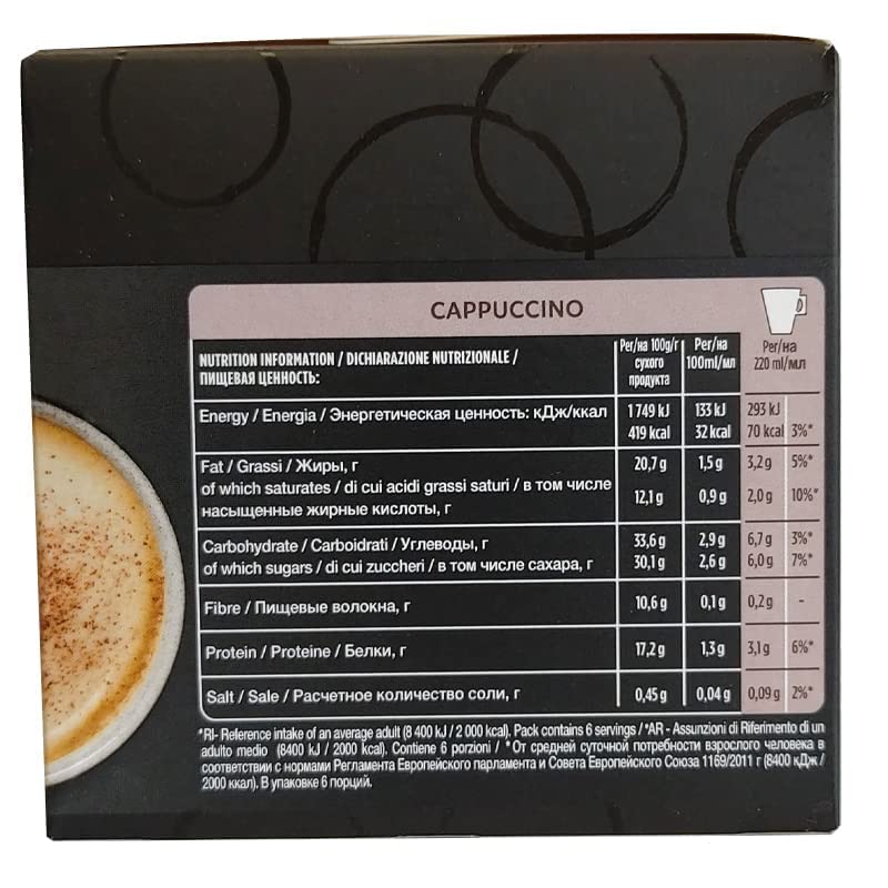 Nescafe Dolce Gusto Starbucks Cappuccino X 3 Boxes (36 Capsules) 18 Drinks