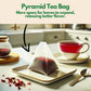 Tozzy Usda Organic Hibiscus Tea - 100 Count (Pyramid Tea Bags) | Pure Plant-Based Ingredients | Eco-Conscious Packaging