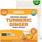 HANDPICK  Turmeric Ginger Tea  100 Eco-Conscious Tea Bags | Caffeine Free  Gluten Free | 100% Pure Herbal Blend - Savory & Spicy