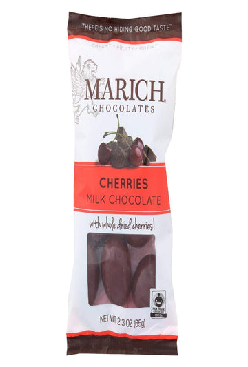 Marich Confectionery Milk Chocolate Cherries 2.3 Oz