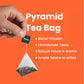 Teaniru, Kashmiri Kahwa Tea - 100 Pyramid Tea Bags, Individual Sachets | Green Tea With 100% Natural Spices - Supports Healthy D