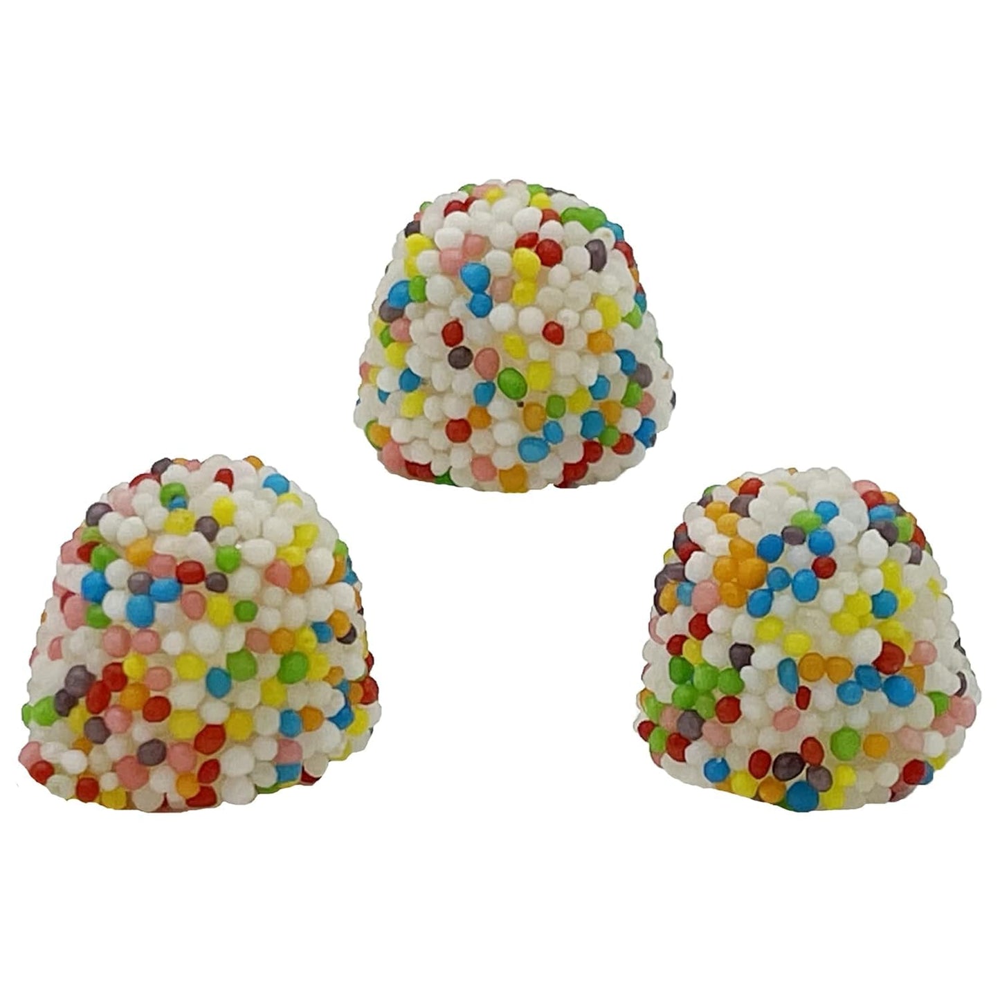 Rainbow Berries - Chewy and Crunchy Berry Flavored Gummies Gift - 4.4 LB Bag By Lyzas Sweets & Treats