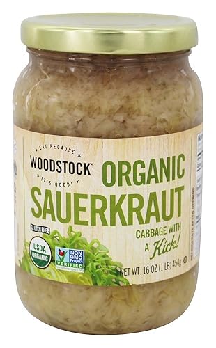 Woodstock Organic Sauerkraut - Case Of 12 - 16 Oz.