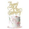 Arokippry Gold Glitter Happy 14Th Birthday Cake Topper - 14 Anniversarybirthday - Hello 14, Cheers To 14 Years,14  Fabulous Cake