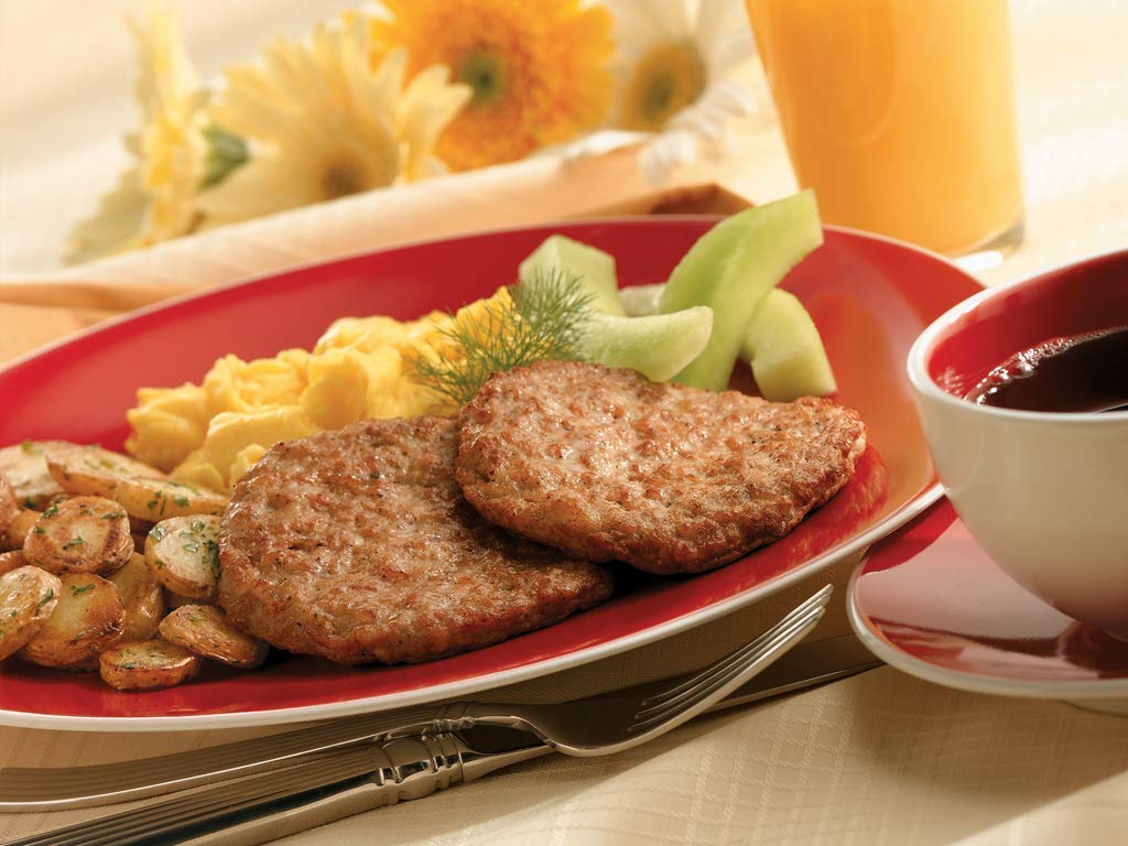 Jimmy Dean Fully Cooked  All Natural  Formed Pork Sausage Patties  Mild  No Msg  Cn  3.25   1.5 Oz. 107 Patties Per Case