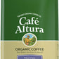 Cafe Altura Whole Bean Decaf Dark Roast Coffee, 80 Ounce, Water Process, Model 3475
