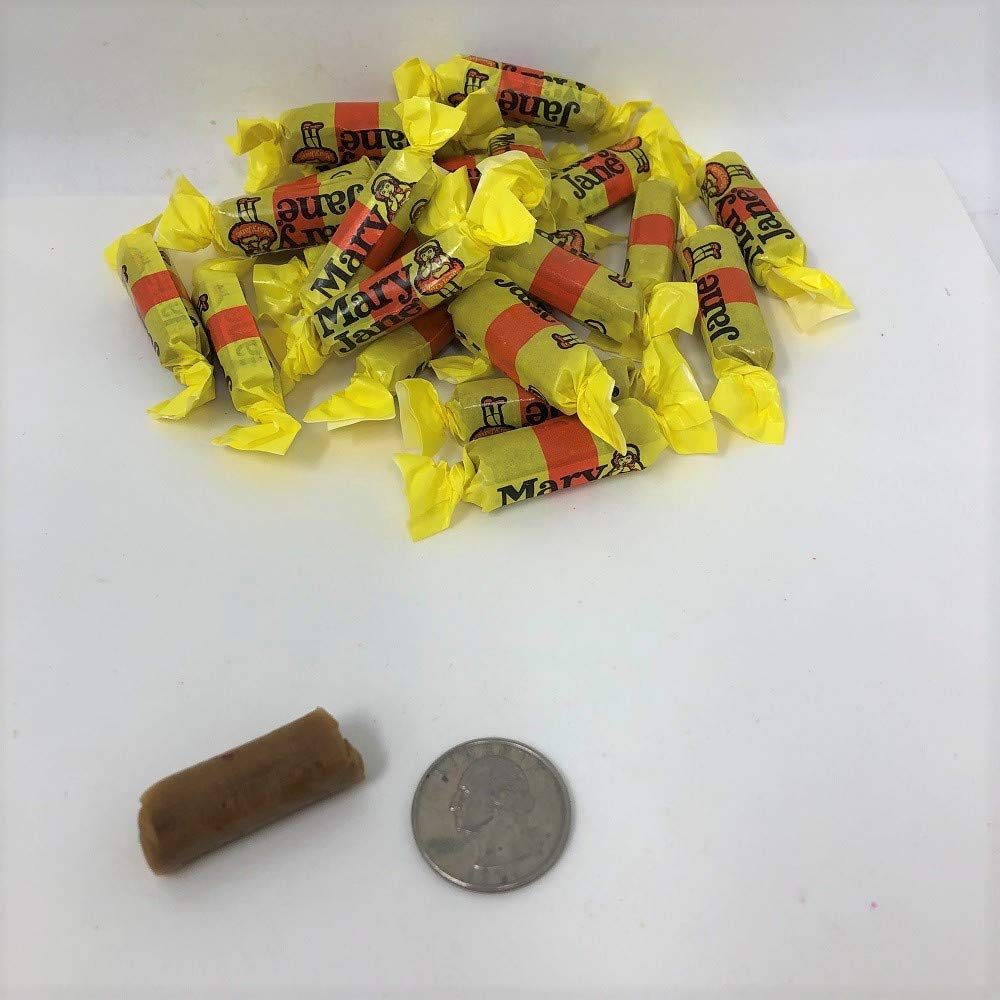 Mary Jane Taffy 2 pounds Wrapped Candy bulk Mary Jane Candy