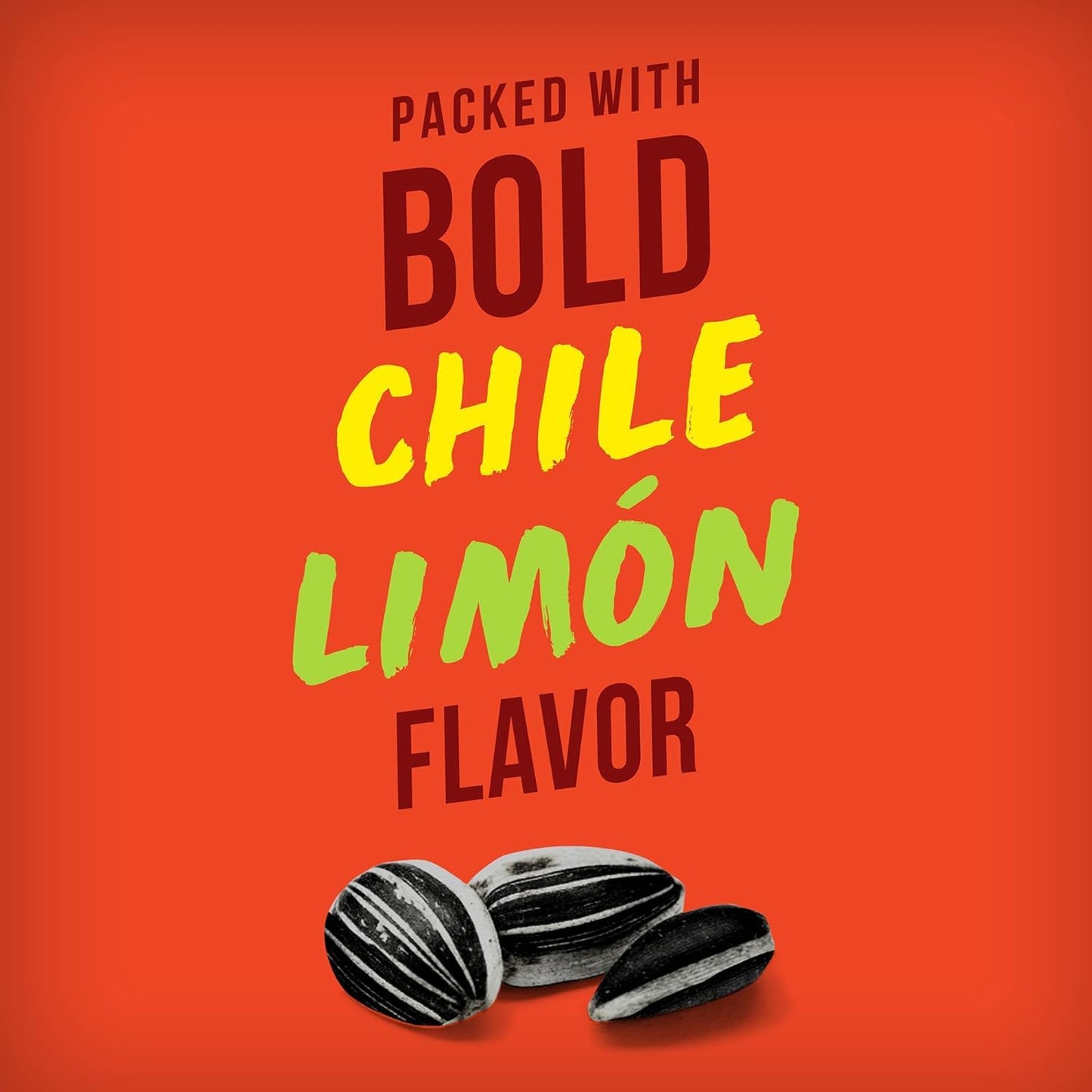 Bigs Chile Limon Flavored Sunflower Seeds - 5.35 Oz Bags (Pack Of 3) - With Mighty Merchandise Bag Clip