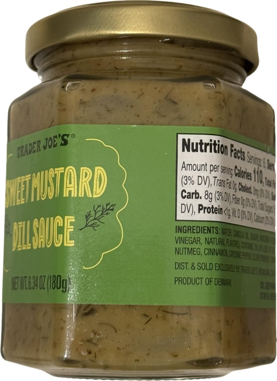 Trader Joe'S Sweet Mustard Dill Sauce (6.34 Oz)