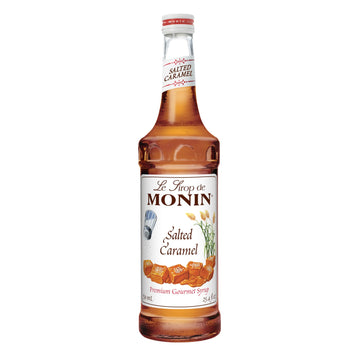 Monin - Salted Caramel Syrup, Natural Flavors, Great For Mochas, Lattes, Smoothies, Shakes, And Cocktails, Non-Gmo, Gluten-Free (750 Ml)