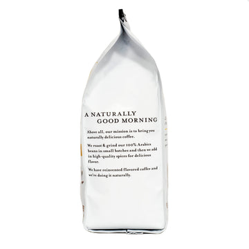 Via Bom Dia 100% Naturally Flavored Ground Coffee, Smooth Dark Chocolate, Medium Roast, No Artificial Flavors, 12 Oz. Bag