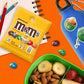 M&MS Peanut Milk Chocolate Candy, 2.55 oz Bag (Pack of 12)
