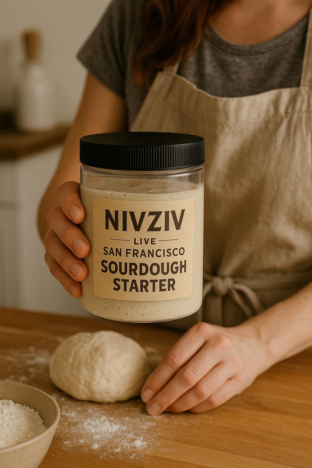200-Year-Old San Francisco Sourdough Starter - Authentic Wild Yeast Culture - Tangy, Reliable Rise - Heirloom Artisan Bread Star