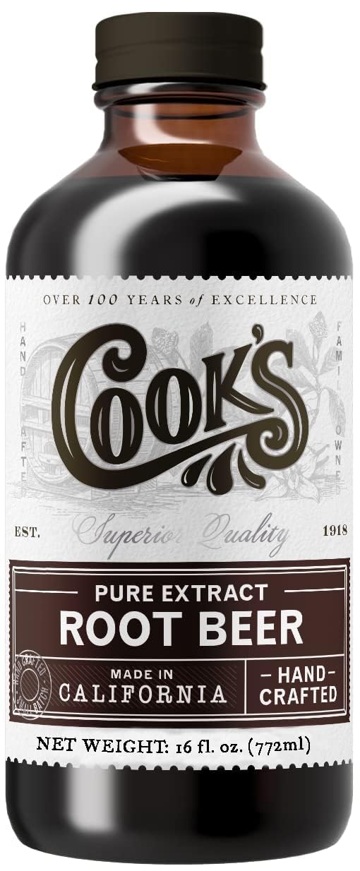 COOKS Root Beer Extract Flavoring for Baking and Making 16 Fl Oz