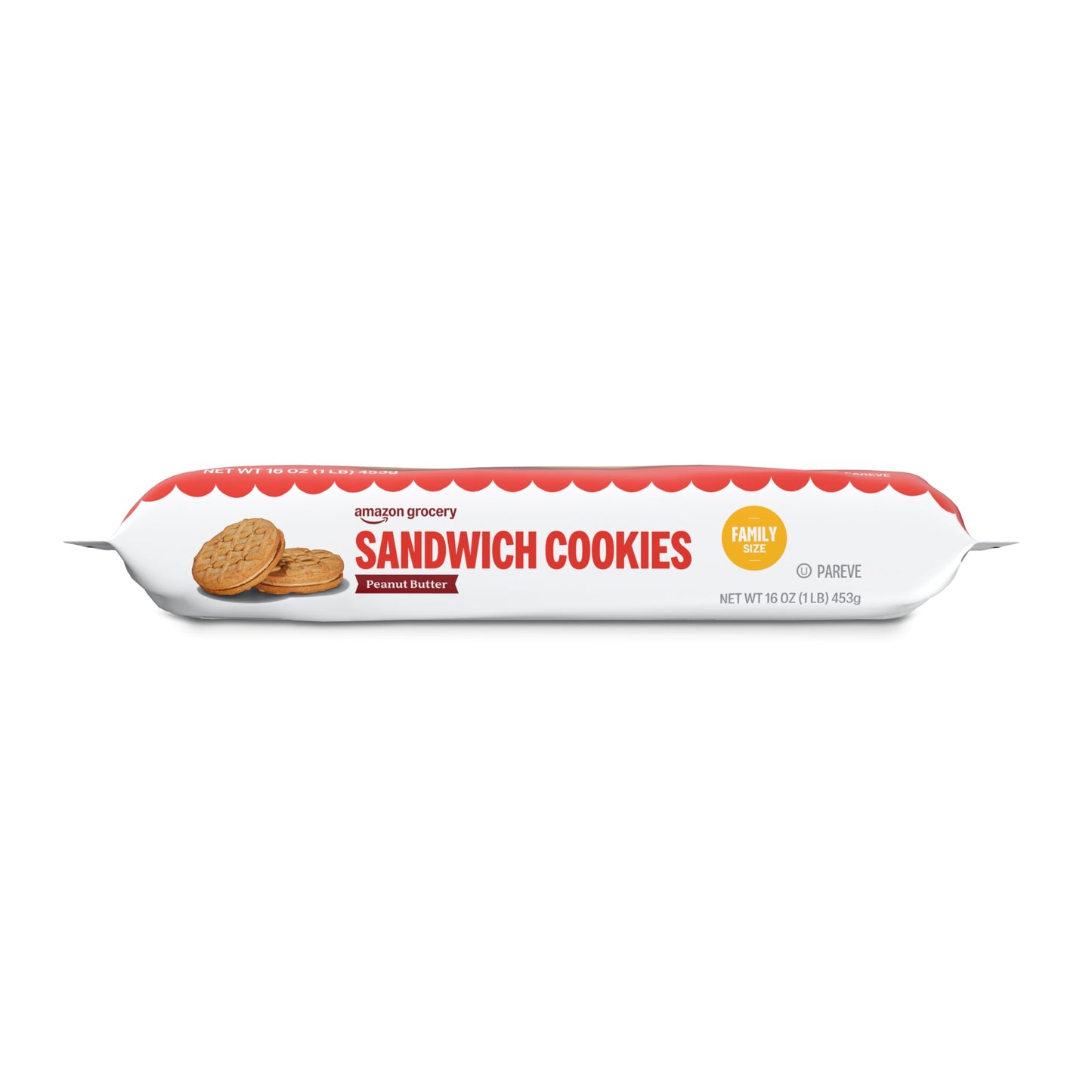 Large Online Retailer Grocery, Peanut Butter Sandwich Cookies, 1 Lb (Previously Happy Belly, Packaging May Vary)