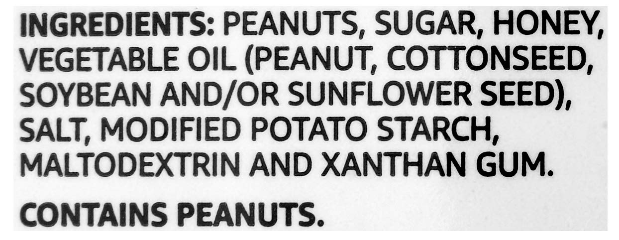 Large Online Retailer Brand - Happy Belly Peanut, Honey Roasted, 42 Ounce