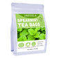 Jarteela Spearmint Tea Bags - 1.5g x 60 Count - Pure Herbal, Non-GMO, Caffeine-Free