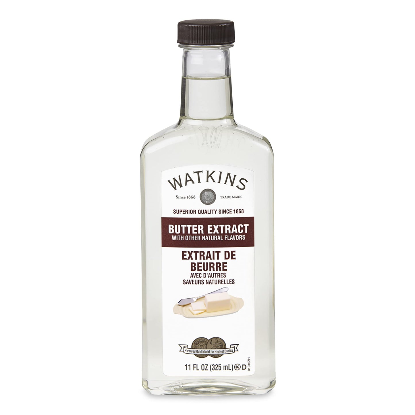Watkins Butter Extract With Other Natural Flavors, 11 Oz. Bottle, 1 Count (Packaging May Vary)