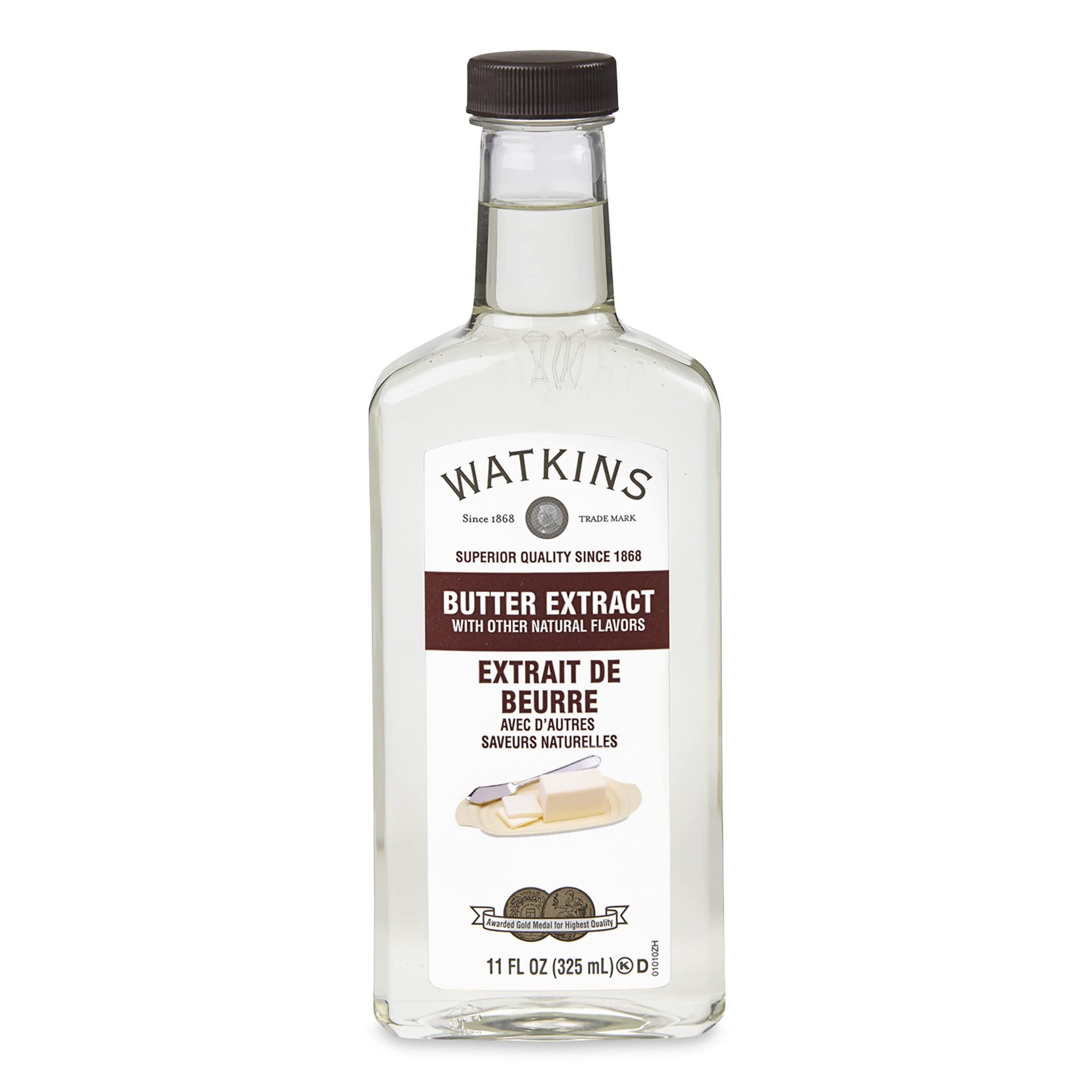 Watkins Butter Extract With Other Natural Flavors, 11 Oz. Bottle, 1 Count (Packaging May Vary)