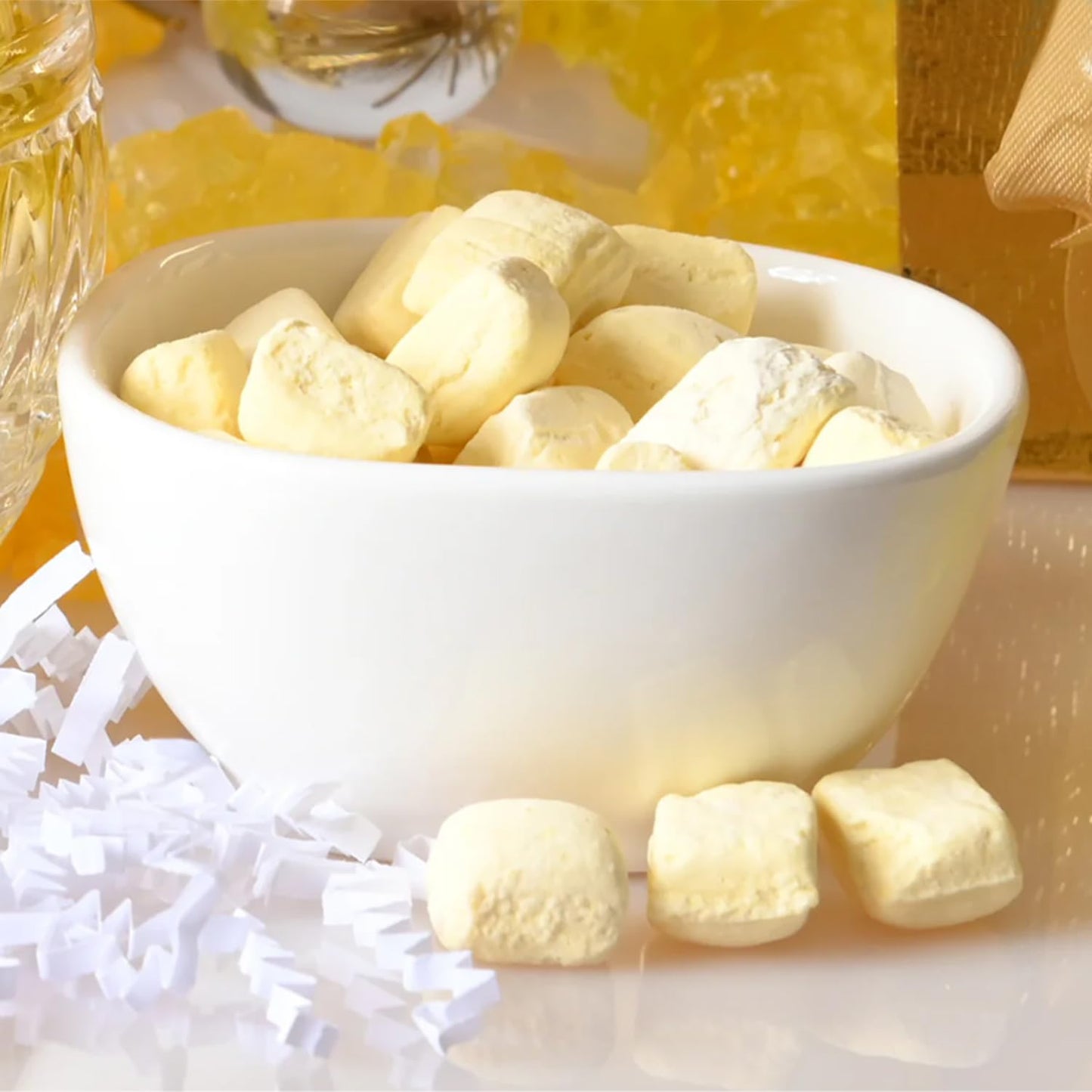 Fruidles Buttermints Bulk Mint Candies, Fat-Free, 1 Pound, Yellow