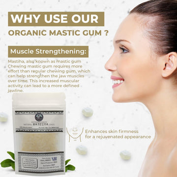 Organic Mastiha Chios 20G by Mediterranean Products - 100% Natural Greek Mastic Gum, Gluten-Free, Vegan, Authentic Mastiha Tears