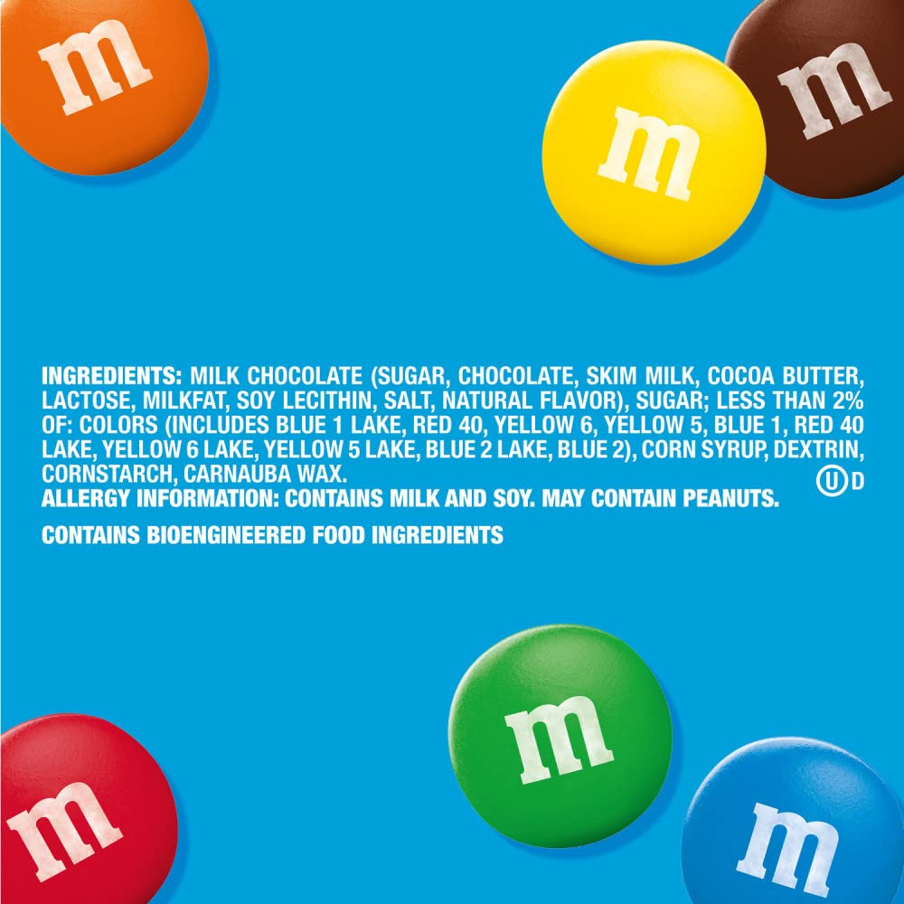 M&MS Minis Milk Chocolate Christmas Candy  Sharing Size  9.4 oz Resealable Bulk Candy Bag