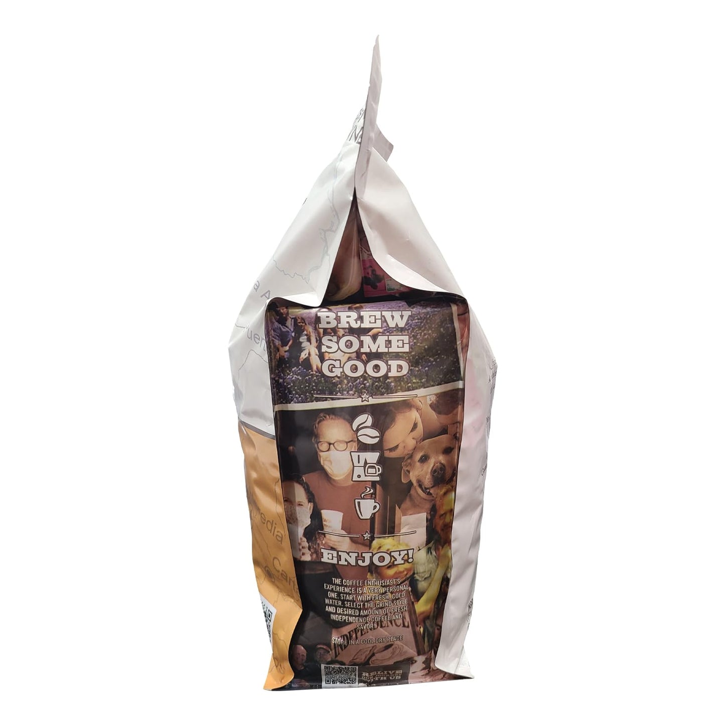 Independence Coffee Co. Madalyn'S Backyard Pecan Flavored Mellow Body, Light Roast Whole Bean Coffee, 5 Pound Bag (Packaging May Vary)