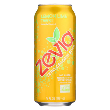 Lemon Lime Twist Soda 16 Ounces (Case Of 12)