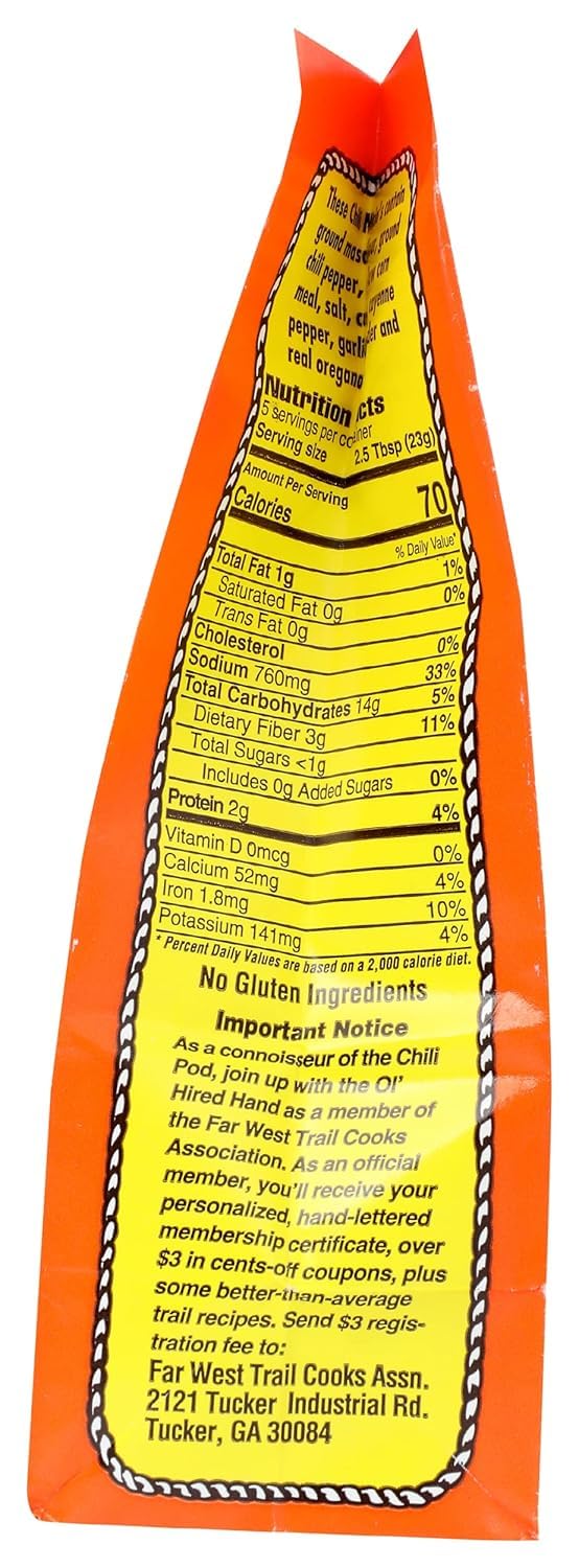 Six Gun Chili Mixins Original Chili Seasoning Mix 6 Pack - Authentic Texas Chili Kit with Spices and Seasonings for Homemade Chili  Easy Dinner  No MSG  Bold Flavor  Gluten Free