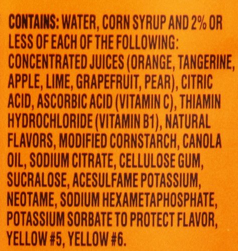 Sunny D Orange Flavored Citrus Punch, Tangy Original, Gallon
