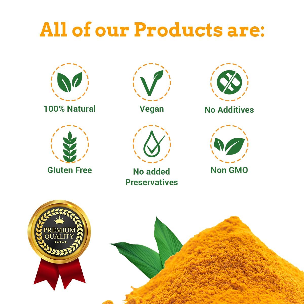 Spice Magic Turmeric Root Powder - 100% Pure And Natural, Non-Gmo, Gluten Free, High Curcumin - 7 Oz