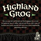 Bones Coffee Company Highland Grog, Butterscotch Caramel Flavored Coffee, Medium Roast Low Acid Arabica Beans Compatible with Au