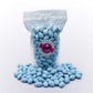 Smarty Stop Jordan Almonds - Blue - 1 Pound (Pack of 1)