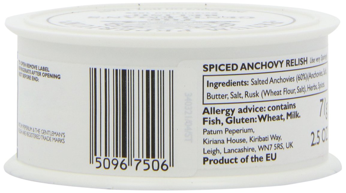Patum Peperium Anchovy Relish The Gentleman's Relish 71g