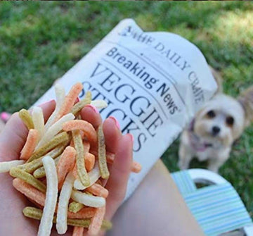 The Daily Crave Veggie Sticks, 6 Oz (Pack Of 8) Non Gmo, Gluten Free, Kosher, Crunchy, Vegan