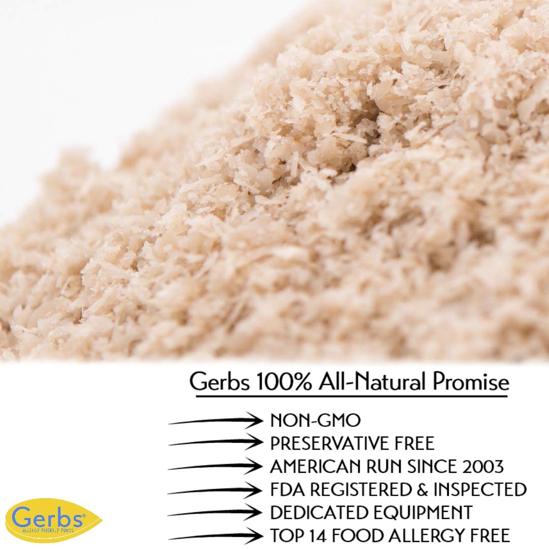 Ground Sunflower Seed Meal, 1 LB By Gerbs - Top 14 Food Allergy Free & NON GMO - Vegan & Keto Safe - Cold Milled Full Oil Seed P