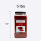 Olde Thompson Fancy Paprika, 5lbs, Bulk Size