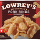 Lowreys Bacon Curls Microwave Pork Rinds (Chicharrones) Hot And Spicy 1.75 Ounce (Pack Of 6)