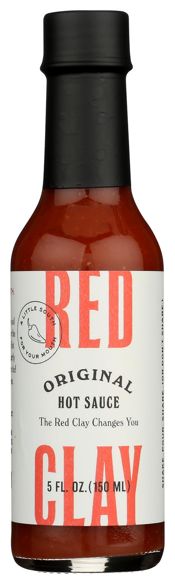 Original Hot Sauce By Red Clay Hot Sauce, Southern Style Condiment And Marinade, Gluten Free, Sugar Free, Keto Friendly, Sustainably Sourced, Mild Heat, Made In Usa, 5Oz